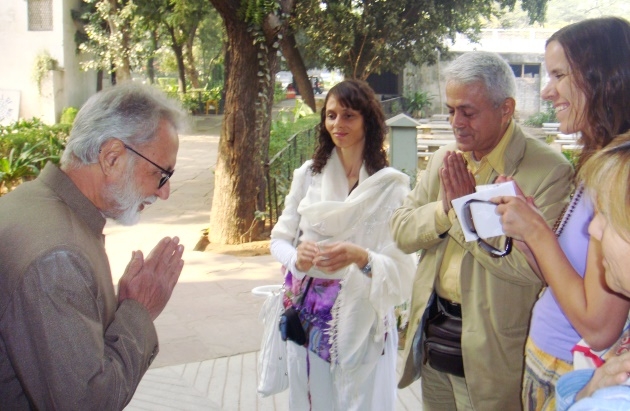 Encontro com Dr. Ramesh Bijlani - Shrí Aurobindo Áshrama, New Dillí, Índia - 2010, Janeiro