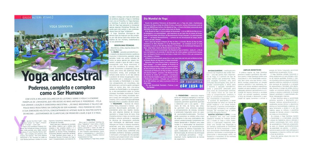 Imprensa - Dia Mundial do yoga 2012