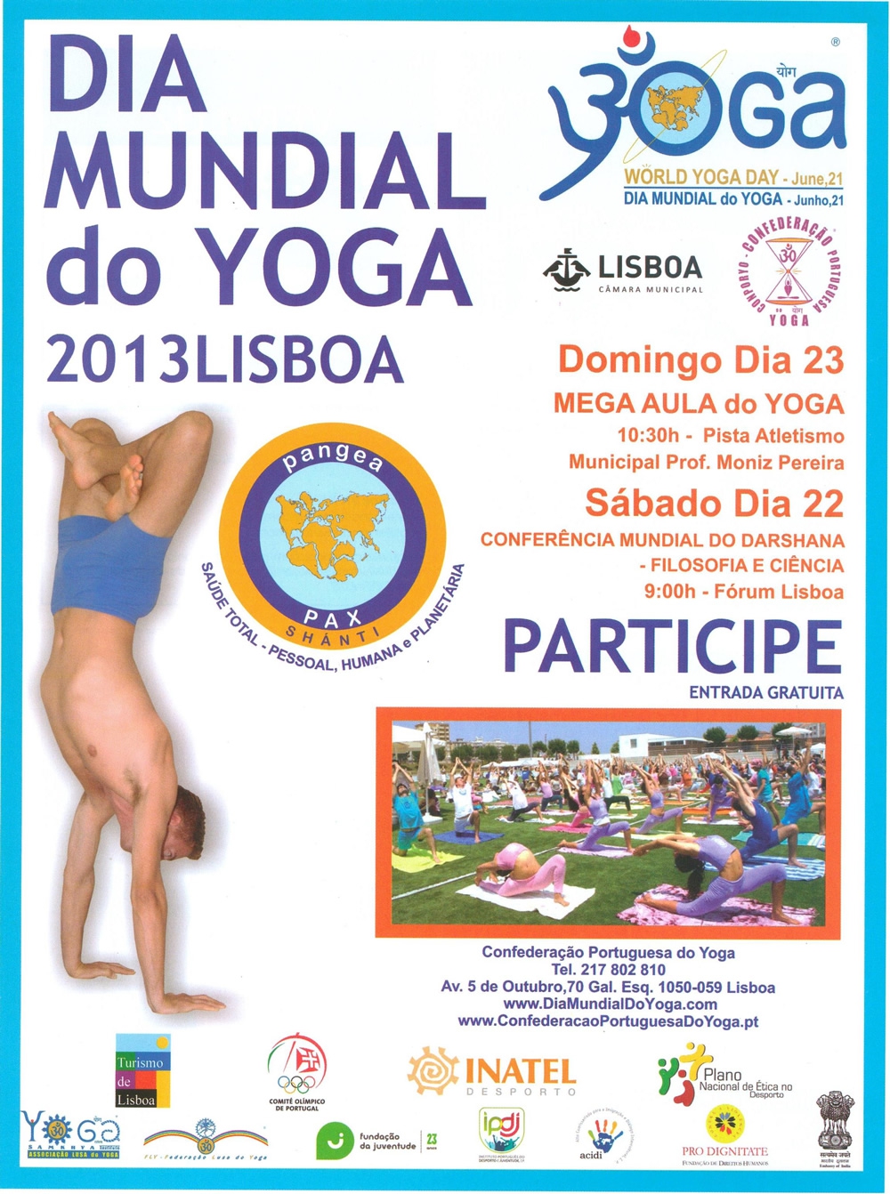 Imprensa - Dia Mundial do yoga 2013