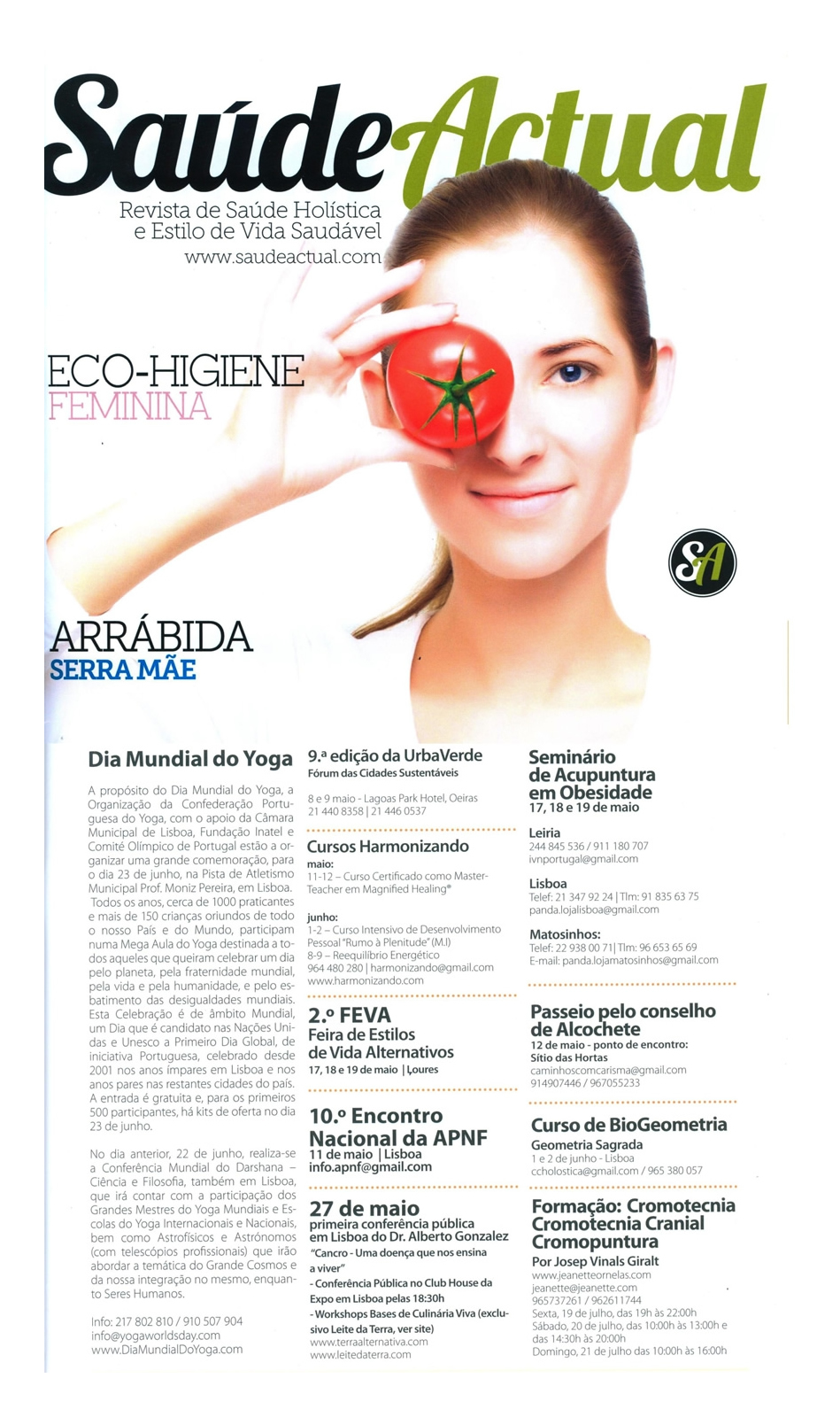 Imprensa - Dia Mundial do yoga 2013