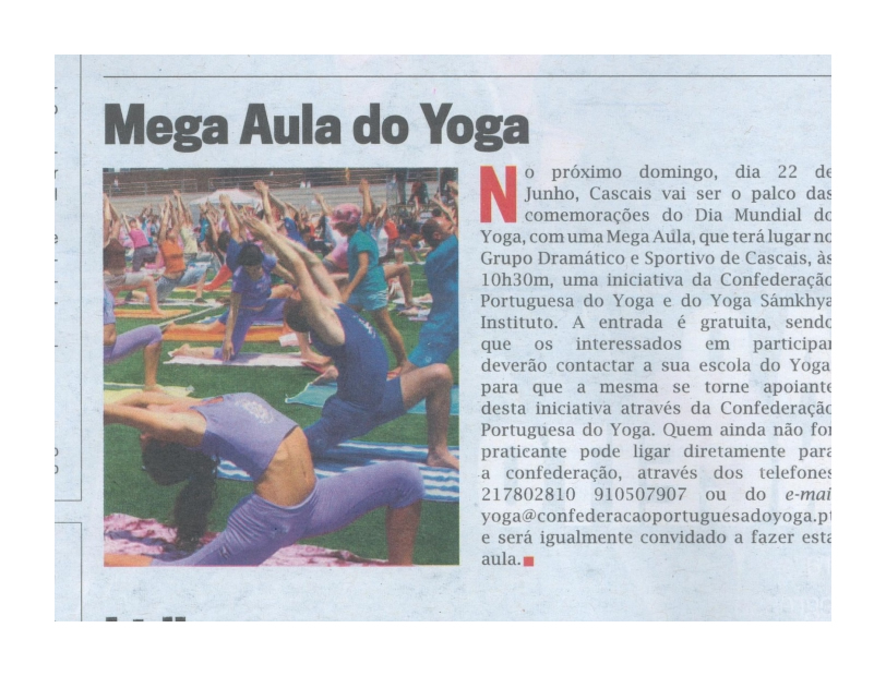 Imprensa - Dia Internacional do Yoga 2014